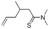 5-Hexenethioamide, N,N,3-trimethyl- CAS#: 343863-71-8
