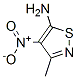 5-Isothiazolamine, 3-methyl-4-nitro- CAS#: 40184-32-5