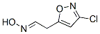 5-Isoxazoleacetaldehyde,3-chloro-,oxime,(E)-(9CI) CAS#: 147742-73-2