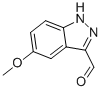 5-METHOXY-1H-INDAZOLE-3-CARBALDEHYDE CAS#: 169789-37-1