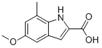 5-METHOXY-7-METHYLINDOLE-2-CARBOXYLIC ACID CAS#: 383132-41-0