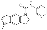 5-METHYL-1-(3-PYRIDYLCARBAMOYL)-1,2,3,5-TETRAHYDROPYRROLO [2,3-F]INDOLE CAS#: 158942-04-2