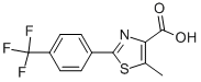 5-METHYL-2-(4-TRIFLUOROMETHYL-PHENYL)-THIAZOLE-4-CARBOXYLIC ACID CAS#: 343322-66-7