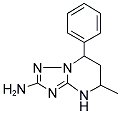5-METHYL-7-PHENYL-4,5,6,7-TETRAHYDRO-[1,2,4]TRIAZOLO[1,5-A]PYRIMIDIN-2-YLAMINE CAS#: 330833-68-6