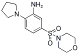 5-(MORPHOLINE-4-SULFONYL)-2-PYRROLIDIN-1-YL-PHENYLAMINE CAS#: 328106-72-5