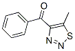 (5-Methyl-1,2,3-thiadiazol-4-yl)phenylmethanone CAS#: 40757-62-8