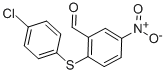 5-NITRO-2-(4-CHLOROPHENYLTHIO)BENZALDEHYDE CAS#: 42191-01-5