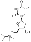 5'-O-TERT-BUTYLDIMETHYLSILYL-THYMIDINE CAS#: 40733-28-6