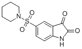 5-(PIPERIDIN-1-YLSULFONYL)-1H-INDOLE-2,3-DIONE CAS#: 329905-79-5