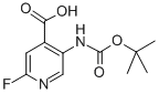 5-TERT-BUTOXYCARBONYLAMINO-2-FLUOROISONICOTINIC ACID CAS#: 171178-42-0