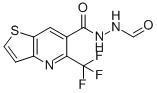 5-(TRIFLUOROMETHYL)THIENO[3,2-B]PYRIDINE-6-CARBOXYLIC ACID, 2-FORMYLHYDRAZIDE CAS#: 390357-06-9