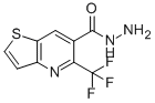 5-(TRIFLUOROMETHYL)THIENO[3,2-B]PYRIDINE-6-CARBOXYLIC ACID, HYDRAZIDE CAS#: 390357-05-8
