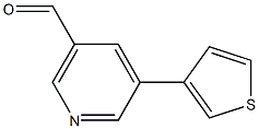 5-(Thiophen-3-yl)nicotinaldehyde CAS#: 342601-30-3