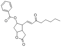 5-(benzoyloxy)-3,3a,4,5,6,6a-hexahydro-4-(3-oxo-1-octenyl)-2H-cyclopenta(b)furan-2-one CAS#: 40834-86-4