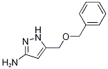 5-(benzyloxyMethyl)-1H-pyrazol-3-aMine CAS#: 393590-62-0