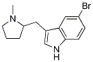 5-broMo-3-((1-Methylpyrrolidin-2-yl)Methyl)-1H-indole CAS#: 312949-16-9