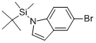 5-bromo-1-(tert-butyldimethylsilyl)-1h-indole CAS#: 331432-91-8