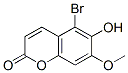 5-bromo-6-hydroxy-7-methoxy-chromen-2-one CAS#: 172427-04-2