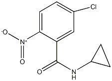 5-chloro-N-cyclopropyl-2-nitrobenzamide CAS#: 355383-67-4