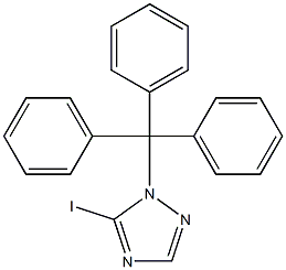 5-iodo-1-(triphenylMethyl)-1H-1,2,4-Triazole CAS#: 151899-61-5
