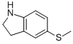 5-(methylthio)indoline CAS#: 147080-28-2