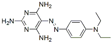 5-[[p-(Diethylamino)phenyl]azo]pyrimidine-2,4,6-triamine CAS#: 4449-92-7