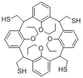 5,11,17,23-TETRAKIS-MERCAPTOMETHYL-25,26,27,28-TETRAPROPOXYCALIX[4!ARENE CAS#: 325776-17-8