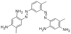 5,5'-[(4-methyl-1,3-phenylene)bis(azo)]bis[toluene-2,4-diamine] CAS#: 4482-25-1