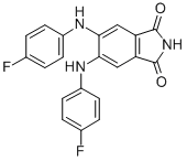 5,6-BIS[(4-FLUOROPHENYL)AMINO]-1H-ISOINDOLE-1,3(2H)-DIONE CAS#: 145915-60-2