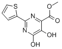 5,6-DIHYDROXY-2-THIOPHEN-2-YL-PYRIMIDINE-4-CARBOXYLIC ACID METHYL ESTER CAS#: 391680-92-5