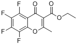 5,6,7,8-TETRAFLUORO-2-METHYL-4-OXO-4H-CHROMENE-3-CARBOXYLIC ACID ETHYL ESTER CAS#: 4487-61-0
