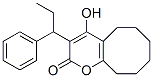 5,6,7,8,9,10-hexahydro-4-hydroxy-3-(1-phenylpropyl)-2H-cycloocta(b)pyran-2-one CAS#: 163020-88-0