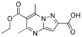 5,7-DIMETHYL-PYRAZOLO[1,5-A]PYRIMIDINE-2,6-DICARBOXYLIC ACID 6-ETHYL ESTER CAS#: 312708-27-3