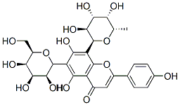 5,7-dihydroxy-2-(4-hydroxyphenyl)-6-[(2S,3S,4R,5R,6R)-3,4,5-trihydroxy -6-(hydroxymethyl)oxan-2-yl]-8-[(2S,3S,4R,5S,6S)-3,4,5-trihydroxy-6-me thyl-oxan-2-yl]chromen-4-one CAS#: 40581-17-7