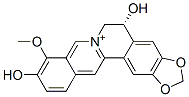 (5R)-5,6-Dihydro-5,10-dihydroxy-9-methoxybenzo[g]-1,3-benzodioxolo[5,6-a]quinolizinium CAS#: 4839-14-9