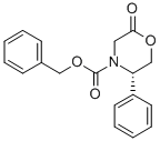 (5S)-3,4,5,6-TETRAHYDRO-5-PHENYL-N-(BENZYLOXYCARBONYL)-4(H)-1,4-OXAZIN-2-ONE CAS#: 147700-91-2