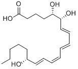 (5S,6R,15R)-5,6,15-TRIHYDROXY-7,9,13-TRANS-11-CIS-EICOSATETRAENOIC ACID CAS#: 171030-11-8