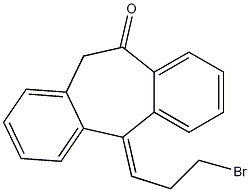 (5Z)-5-(3-Bromopropylidene)-5,11-dihydro-10H-dibenzo[a,d]cyclohepten-10-one CAS#: 156458-92-3