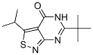 6-(1,1-Dimethylethyl)-3-isopropylisothiazolo[3,4-d]pyrimidin-4(5H)-one CAS#: 40915-86-4