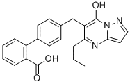 6-((2'-Carboxybiphenyl-4-yl)methyl)-7-hydroxy-5-propylpyrazolo(1,5-a)pyrimidine CAS#: 167375-28-2