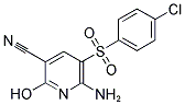 6-AMINO-5-[(4-CHLOROPHENYL)SULFONYL]-2-HYDROXYNICOTINONITRILE CAS#: 338774-48-4