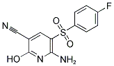 6-AMINO-5-[(4-FLUOROPHENYL)SULFONYL]-2-HYDROXYNICOTINONITRILE CAS#: 338774-49-5