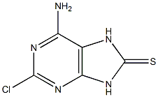 6-AMino-2-chloro-7,9-dihydro-purine-8-thione CAS#: 4291-64-9