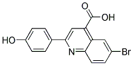 6-BROMO-2-(4-HYDROXYPHENYL)QUINOLINE-4-CARBOXYLIC ACID CAS#: 351443-08-8