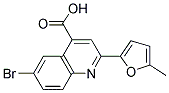 6-BROMO-2-(5-METHYL-FURAN-2-YL)-QUINOLINE-4-CARBOXYLIC ACID CAS#: 350998-12-8