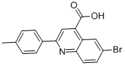 6-BROMO-2-P-TOLYL-QUINOLINE-4-CARBOXYLIC ACID CAS#: 330194-05-3