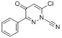 6-CHLORO-4-OXO-3-PHENYL-1(4H)-PYRIDAZINECARBONITRILE CAS#: 151192-45-9