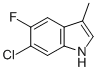 6-CHLORO-5-FLUORO-3-METHYLINDOLE CAS#: 169673-97-6