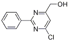 (6-Chloro-2-phenylpyrimidin-4-yl)methanol CAS#: 325685-75-4