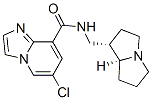 6-Chloro-N-((hexahydro-1H-pyrrolizin-1-yl)methyl)imidazo(1,2-a)pyridin e-8-carboxamide (1S-cis)- CAS#: 151898-33-8